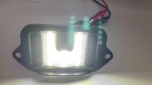 1PC For Ford Mustang Base Bullitt GT Shelby GT500 GT500KR 2005 2006 2007 2008 2009 LED License Plate Number Light Rear 6000K