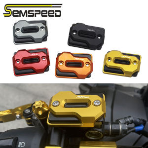 SEMSPEED 1 PCS Motorcycle Brake Fluid Cover Tank Reservoir Guard For Honda ADV 160 ADV160 2022-2023 2024