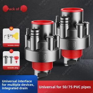 SUNINLIFE | Anti-Backflow 5-Way Kitchen Drain Pipe Anti-Insect Plug Water Purifier 3-Way Splitter