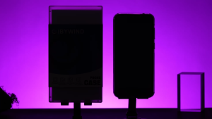 เคสใสกันกระแทก ibywind สำหรับ Samsung Galaxy A55 5G พร้อมฟิล์มกระจกหน้า 1 ชิ้น การรันตีไม่เหลือง