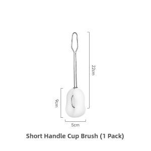 FaSoLa | Stainless Steel Long Handle Sponge Replacement Cleaning Brush