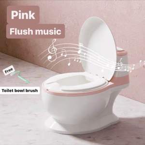 SG SELLER~ Baby Real Potty Training with Realistic Flushing Sound