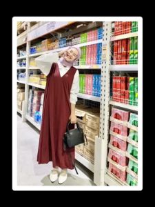 RAP COLLECTION OVERALL DRESS POLOS KOREAN LOOK S M L XL XXL