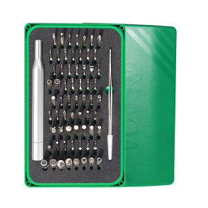 LAOA 66 in 1 Precision Screwdriver Set with 64 Bit Multifunctional Electronic Kit for Tablet Mobile Phone Macbook Repairing