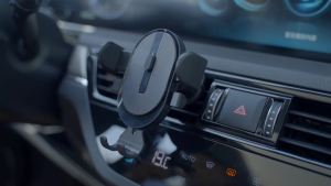 Car Phone Holder Mount TOPK 2023 Upgrade Auto Locking Universal Phone Holder with Hook Clip for Car Air Vent for iPhone Samsung