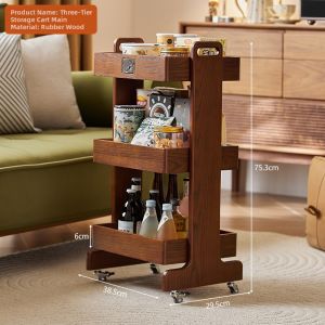 NALANDUOHAO | Mobile Slim Storage Rack