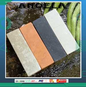 asahan golok batu alam asli 1set isi 4pcs