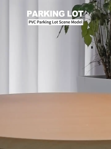 1: 24/1:32 Display Scene Garage Pvc Assembly Car Collection Alloy Car Model Diorama Parking Lot