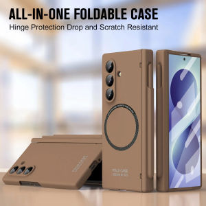 szhaiyu | Case For Samsung Galaxy Z Fold 8 Ultra Fold 7 6 5 For Magsafe Hinge Case 360° Full Protection Screen Glass With S Pen Cover