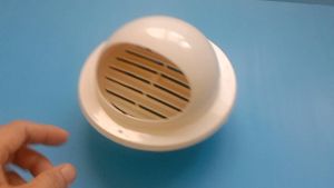 ตะแกรงทรงโดมระบายอากาศขนาด4นิ้ว6นิ้ว จำนวน1ชิ้น มีทั้งแบบสแตนเลสและPVC