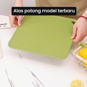Dejavu 1 Set Talenan Alas Pemotong Serbaguna Lengkap Tatakan alat dapur multi fungsi Talenan Anti Bakteri/Jamur HMB142