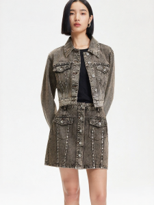 Vero Moda | Chân Váy A-line Đenim Cao eo