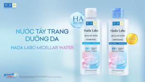 Nước tẩy trang sạch sâu dưỡng trắng Hada Labo Micellar Water Whitening 240ml