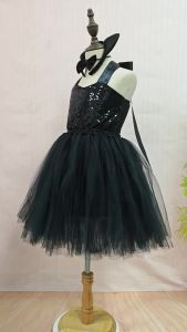 New Tutu Skirt Set Childrens Clothing Animal Cos Elk Halloween Clothing Little Cat Mesh Girls Dress School Performance Dress