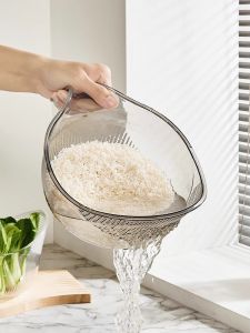 youqin | Multifunctional Washing Sieve for Rice Vegetables and Fruits