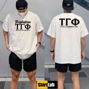 Shirtlab Triskelion Fraternity Tshirt Gamma 4 Tau Gamma Phi Sublimation Fratshirt