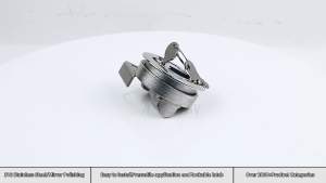 Marine Hardware Stainless Steel Turning Lock Locker Hatch Latch with Key for Boat Yacht