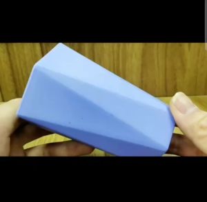 Gelas Jerami Gandum Segienam Ramah Lingkungan / Gelas Tempat Sikat Gigi Kumur Bentuk Segienam Bahan Jerami Gandum