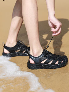 Humtto Sandals Mens Summer Upstream Non Slip Quick-Drying Shoes Womens Lightweight Breathable Wading Shoes Wear-Resistant Beach Shoes Mens Shoes