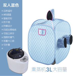 กล่องไอน้ําซาวน่าเต็มตัวความจุขนาดใหญ่ใช้ในบ้านห้องอาบน้ําเหงื่อกําจัดความชื้นห้องซาวน่าเครื่องรมควันหม้อนึ่ง