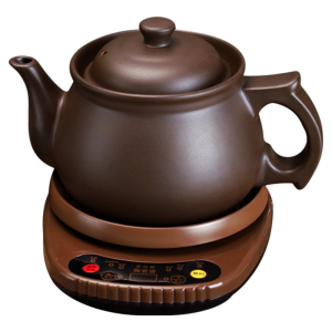 Automatic Ceramic Medicine Soup Pot Traditional Chinese Medicine Cooking Pot Sand Pot Style Kitchen Appliance for Medicinal Soup
