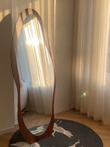 Chinese Style Full-Length Mirror: Perfect Fit for Home & Clothing Store