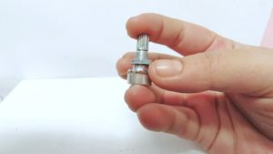 Potensio Mini 3 Pin B20k Drat Mono Kaki 3 Lurus Potentio Meter 203