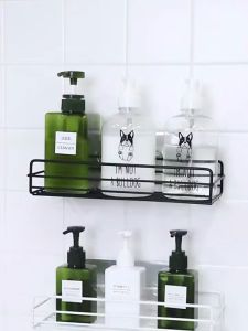 Bathroom Shelf Punch-Free Organizer Bath Towel Rack Bathroom or Kitchen Organizer
