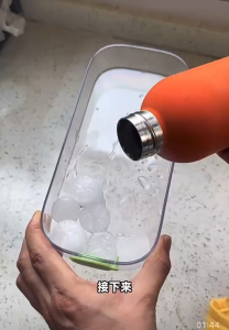 ถ้วยผู้หญิงแบบพกพา ถ้วยสูญญากาศ ดีไซน์สวย ความ จมาก สแตนเลส 304 ตรง ถ้วยน้ำเก็บความร้อนขนาด เล็ก สไตล์อเมริกัน