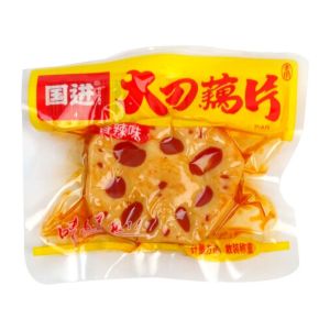 Lotus root slices spicy snacks internet famous snacks spicy snacks