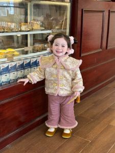 FADOBABY | Winter New-style Chinese Cheongsam Set