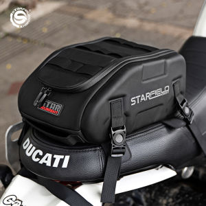 Magnetic Tank Bag Motorcycle Waterproof Black Fuel Tank Bag Large Capacity Moto Rear Seat Side Bag For BMW R1200gs R1250gs 