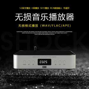 High Quality Digital Music Player Lossless USB Drive Bluetooth HiFi Class AB Amplifier Decoder Professional Audio Equipment