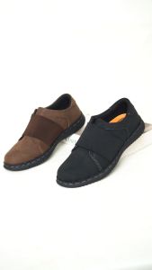 Sepatu Pria Slip On Casual Radlet Leather Buck Outsole Karet L.MT330