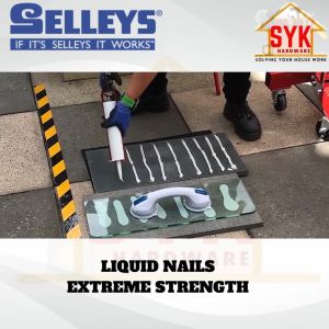 SYK Selleys Liquid Nails Extreme Strength Construction Adhesive Heavy Duty Mosaic Tile Glue Gam Kayu