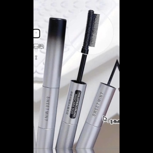 Chuốt mi SWEET MINT 2 đầu Mascara Double Head Eye Black dài mi cong mi