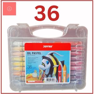 Vifo - Joyko Crayon Minyak Oil Pastel Krayon Mewarnai Gambar Anak 12 18 24 36 48 55 72 Warna Original