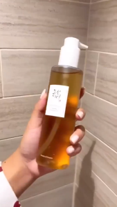 Beauty of Joseon Ginseng Cleansing Oil 210ml - Micellar Technology Cleanser for Pores Sebum & Sensitive Skin