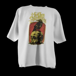 Kaos Tengkorak Pria Keren T Shirt Distro Bandung Phrase Prints