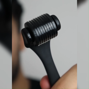 Apestomen Derma Roller Medical-Grade 540-Pin Titanium Derma Roller Mirconeedling Skin Rejuvenation & Beard Hair Growth