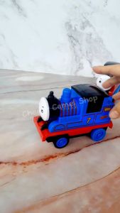 Small Train Toy With Sound & Lights Mainan Keretapi Kereta-Api Locomotive Toys