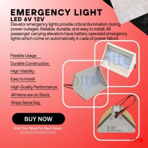Emergency Light for elevator