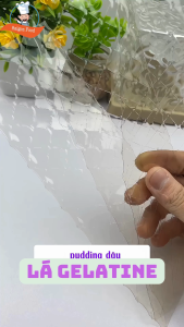 2 lá gelatine (làm bánh kẹo) - SAIGON FOOD