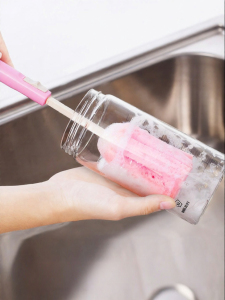 KOKONBO | Long Handle Sponge Cup Brush