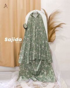 SAJIDA MUKENA TRAVEL MINI RINGAN ADEM LEMBUT MUKENA SIMPEL BAHAM ADEM LEMBUT PERLENGKAPAN SHOLAT WANITA