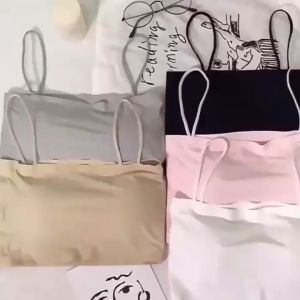 BH001 Ice Silk Bralette Tube Bra  / Bra Kemben