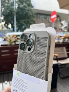 Super Cooling Mesh Honeycomb Hole Phone Case Does Not Get Hot Suitable for Xiaomi 15spro Civi5pro Hard Turbo4pro Redmi K8070 Thin Note14 Oneplus 13T Trendy Ace5pro