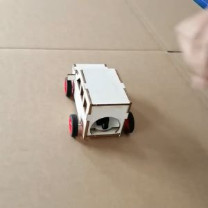 รถดึงเชือกแล้วปล่อยDIY รถลานดึงแล้วปล่อย ของเล่นโครงงานวิทยาศาสตร์ งานประดิษฐ์ ของเล่นDIY สิ่งประดิษฐ์ เพื่อการศึกษา