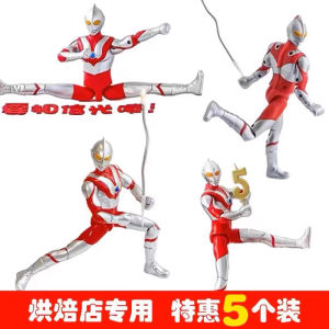 Valentines Day Hero Proposal Cake Decoration Superhero Transformable Baking Dessert Table Decorations Sweet Treats