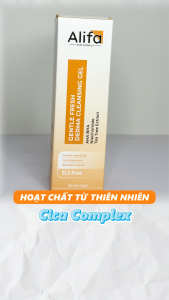 Gel Rửa Mặt Alifa 200ml Gentle Fresh Derma dưỡng ẩm dịu nhẹ phù hợp mọi loại da